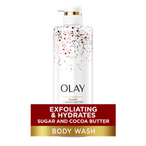 Olay Sugar + Cocoa butter Exfoliating & Moisturizing Body Wash