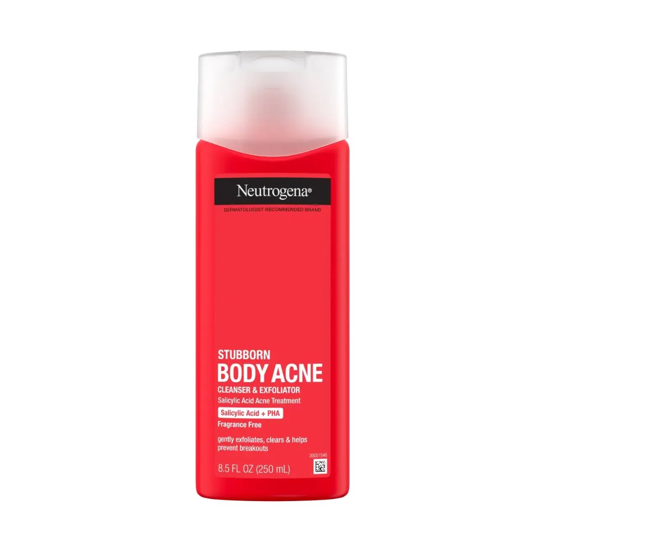 Neutrogena Stubborn Body Acne Cleanser & Exfoliator – 250ml