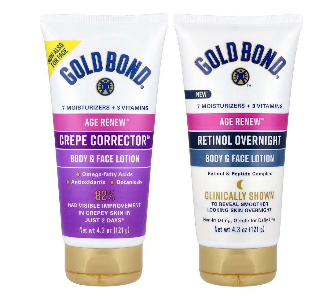 Age Renew® Duo, Day & Night, Body & Face Lotion, 2 Bottles, 4.3 oz (121 g) Each